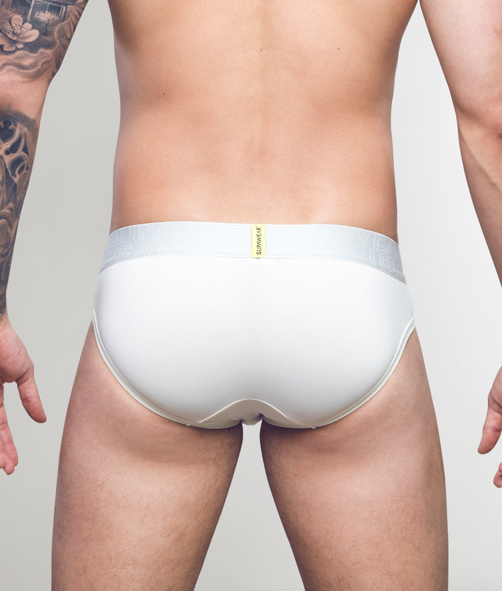 Supawear Neon Brief Ivory