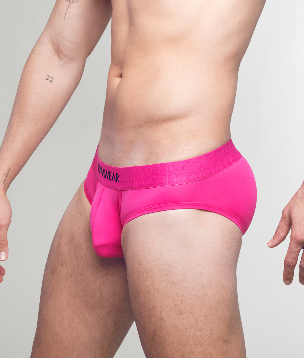 Supawear Neon Brief Neon-pink