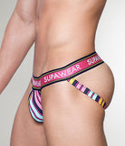 Supawear Sprint Jockstrap Stripes Pink