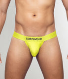 Supawear Neon Jockstrap Cyber-lime