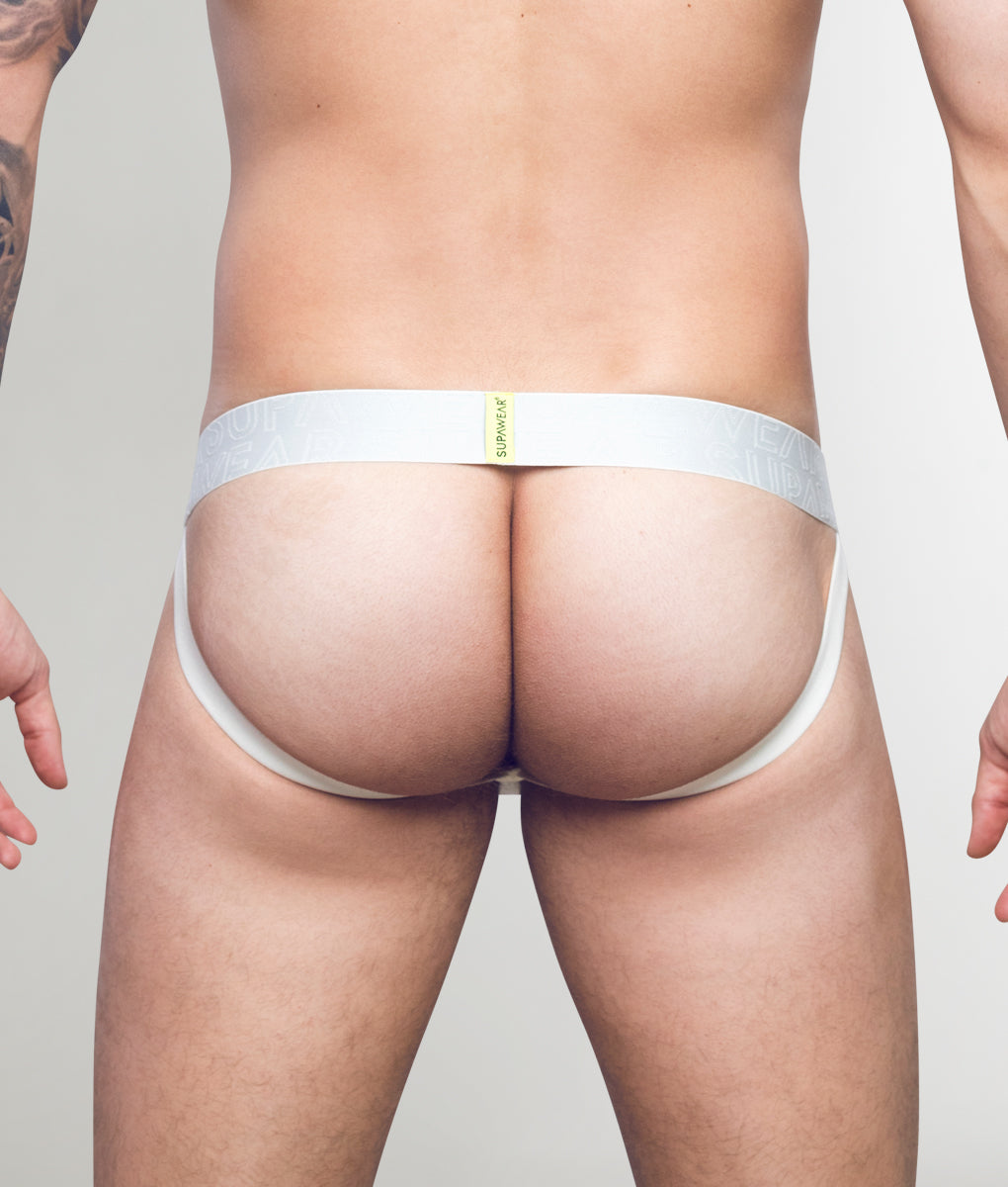 Supawear Neon Jockstrap Ivory