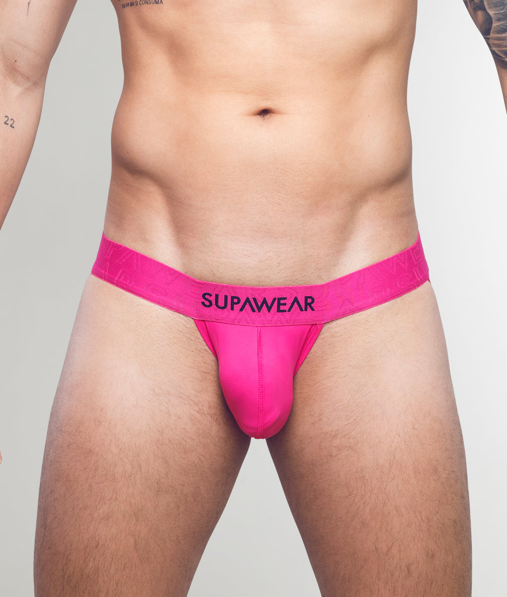 Supawear Neon Jockstrap Neon-pink