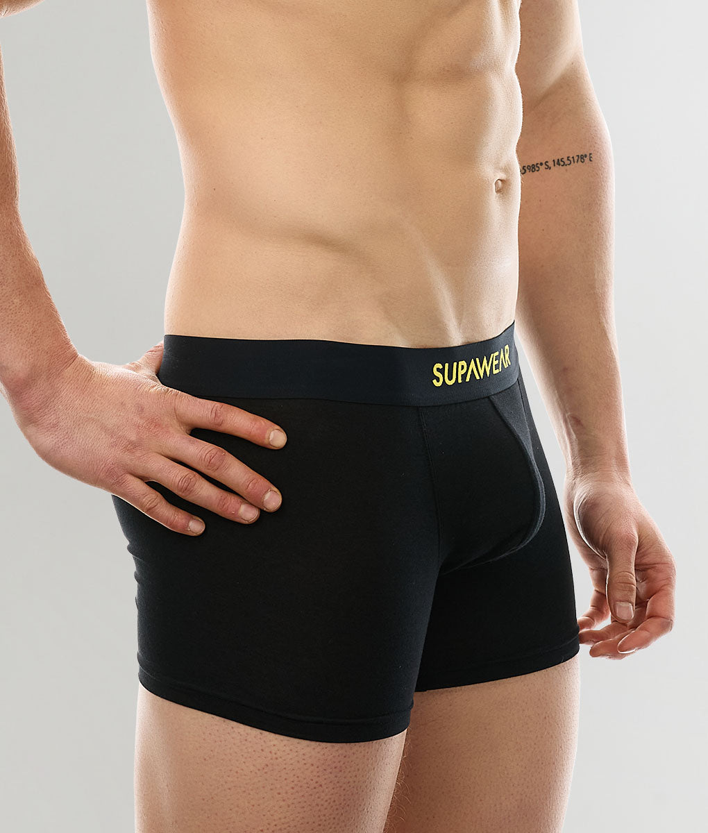 Supawear Just Supa Trunk Black