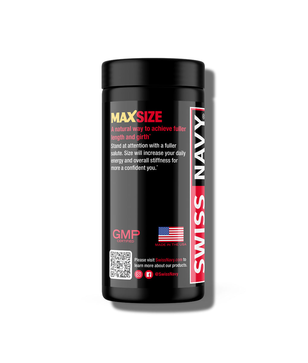 Swiss Navy Size Daily Supplements 60-capsules