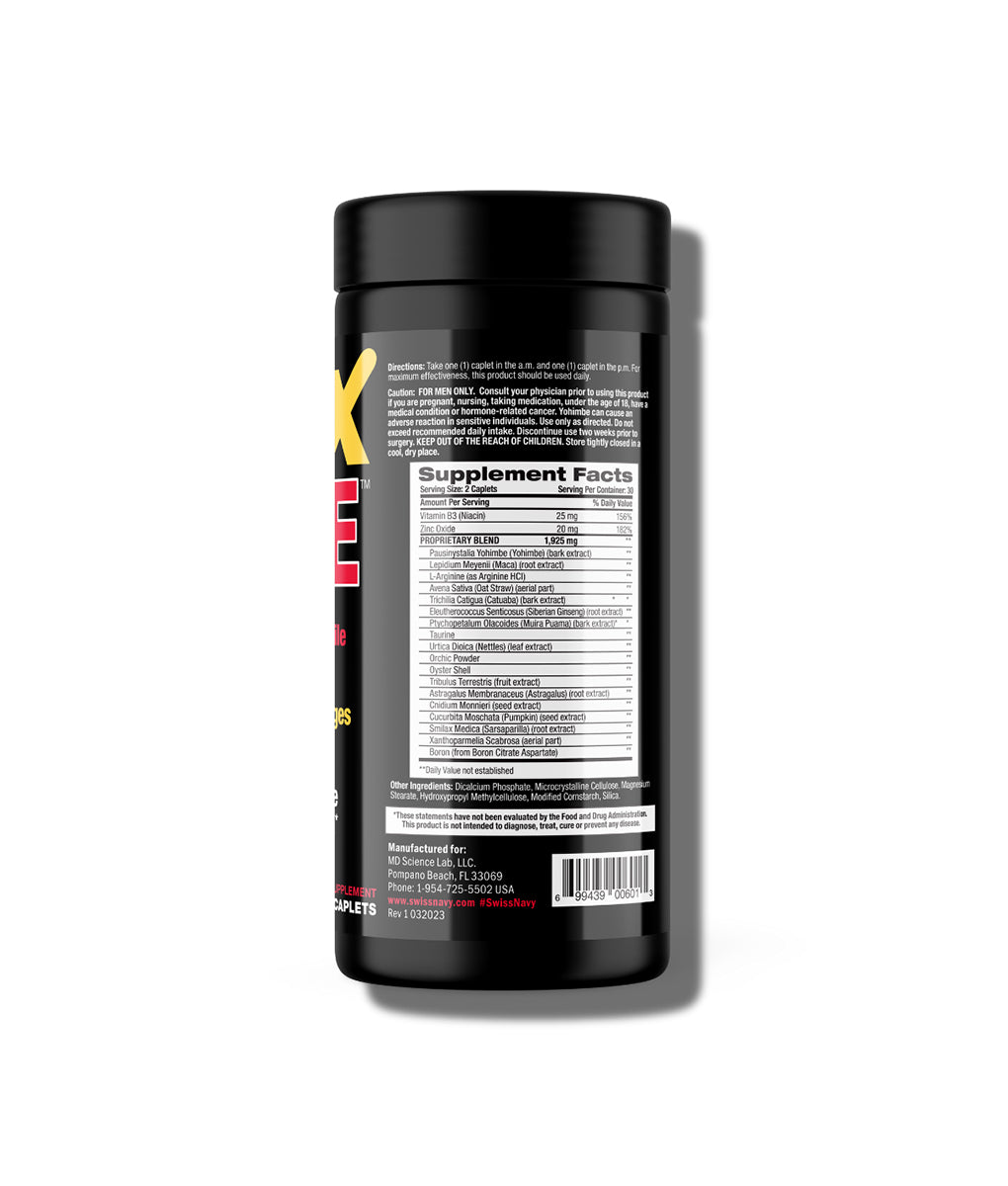 Swiss Navy Size Daily Supplements 60-capsules