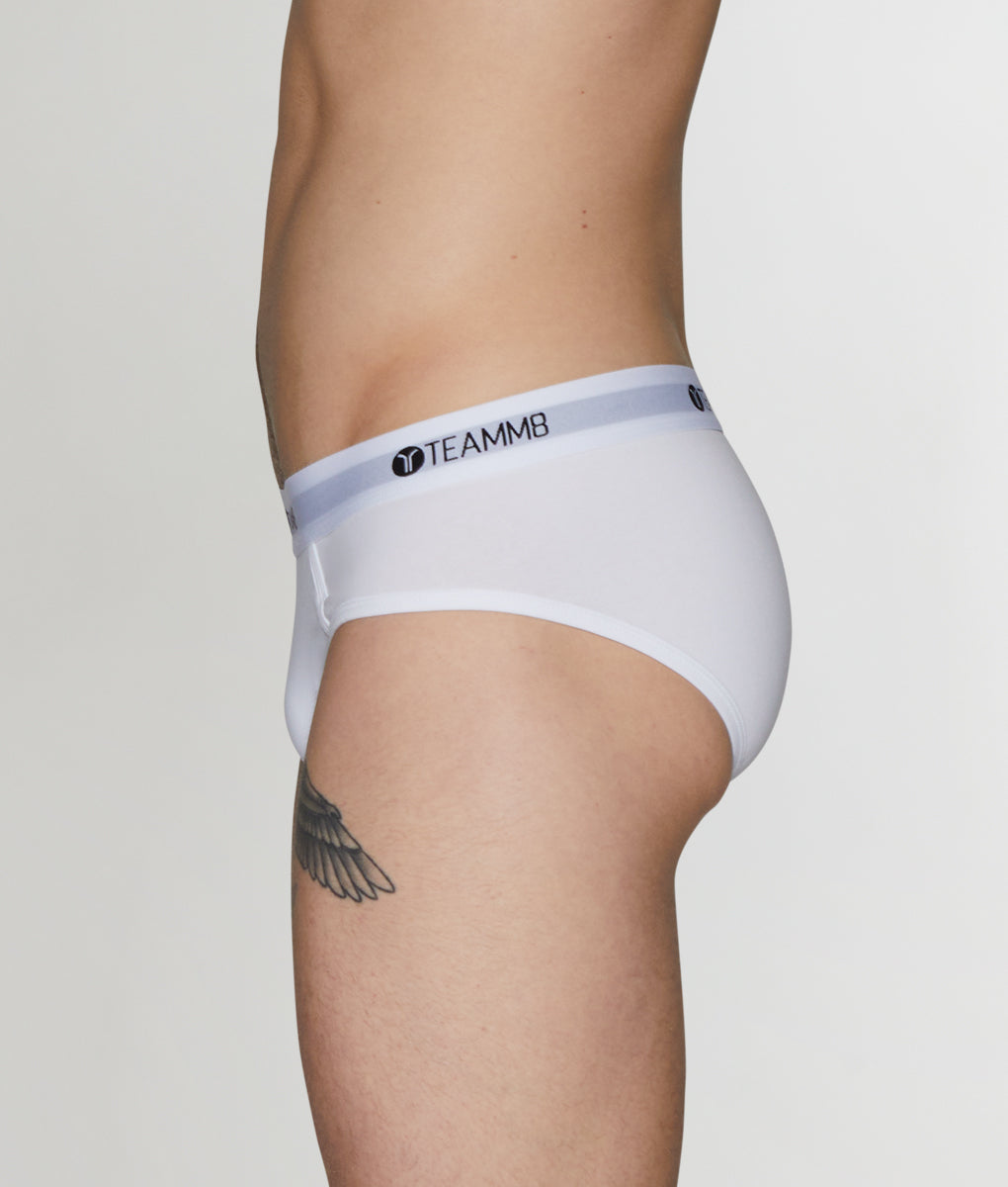 Teamm8 Classic Brief Teamm8 Classic Brief White