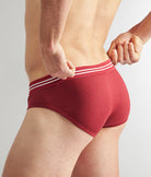 Teamm8 MVP Ribbed Brief  Maroon