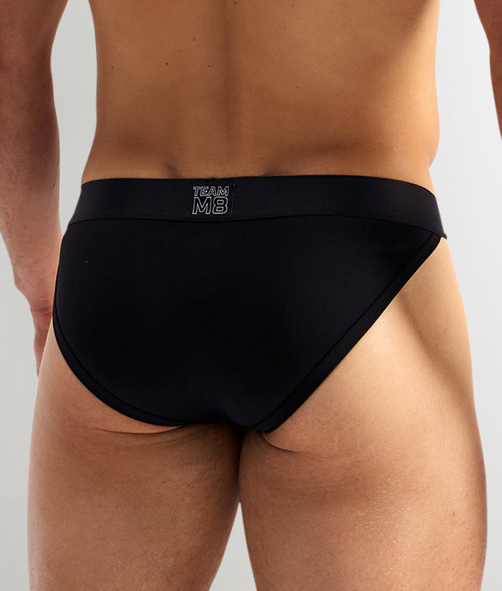 Teamm8 Spartacus Sports Brief Black