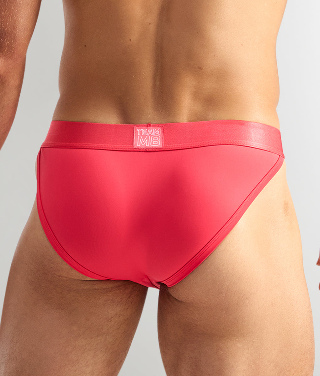 Teamm8 Spartacus Sports Brief Hibiscus