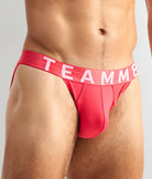 Teamm8 Spartacus Sports Brief Hibiscus