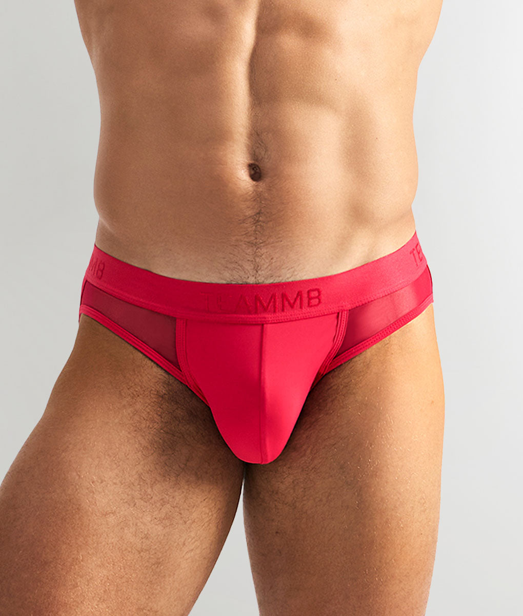 Teamm8 Score Sheer Slim Jockstrap Magenta
