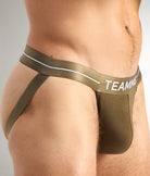 Teamm8 Icon Jockstrap Army