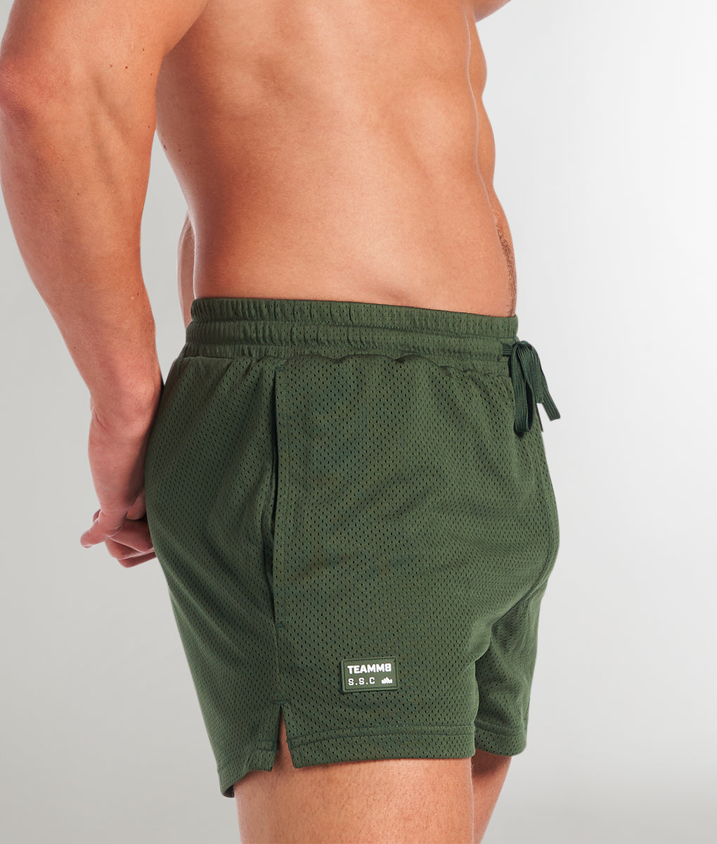 Teamm8 SSC Mesh 3" Short Teamm8 SSC Mesh 3" Short Forest-green