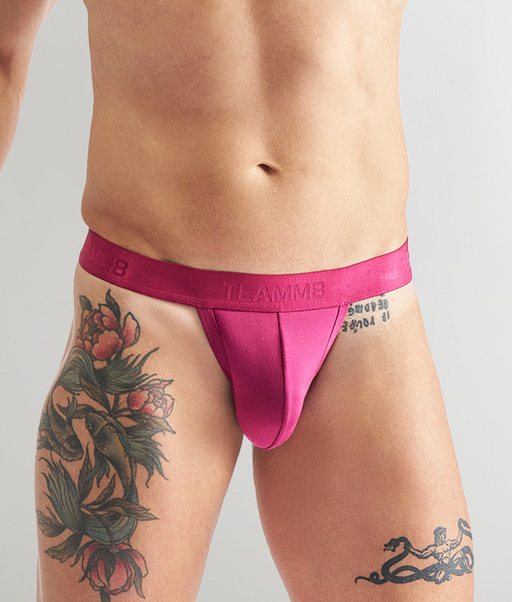 Teamm8 Reign Thong  Ruby