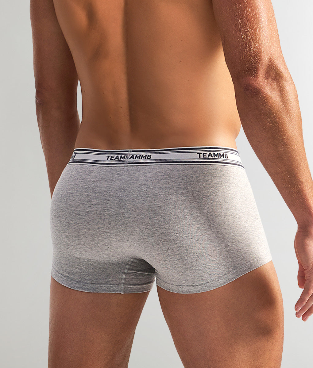 Teamm8 New Cotton Classic Trunk Grey