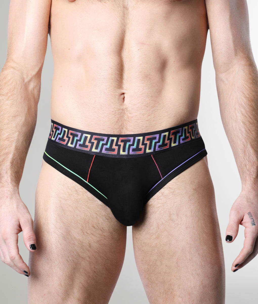Timoteo Pride 24 Brief Timoteo Pride 24 Brief Black