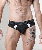 Timoteo Letterman Brief Black
