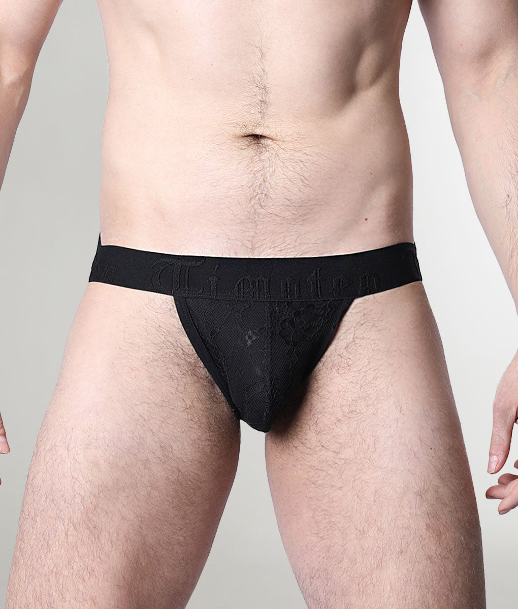 Timoteo Positano Jockstrap Black