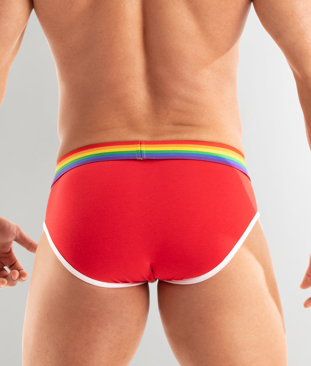 TOF Paris Pride Brief Red