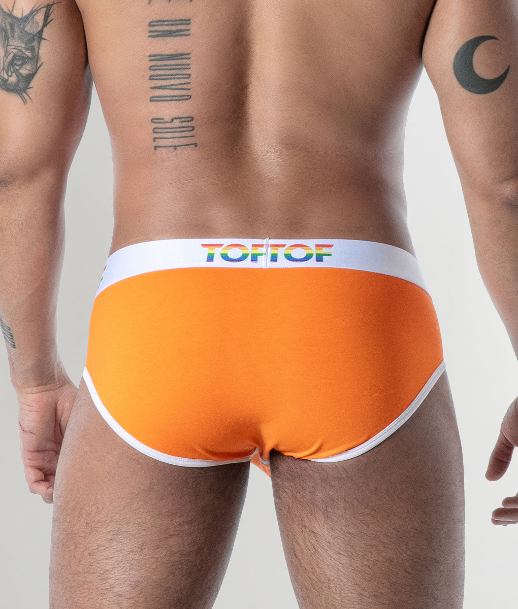 TOF Paris Joyful Pride Brief Orange