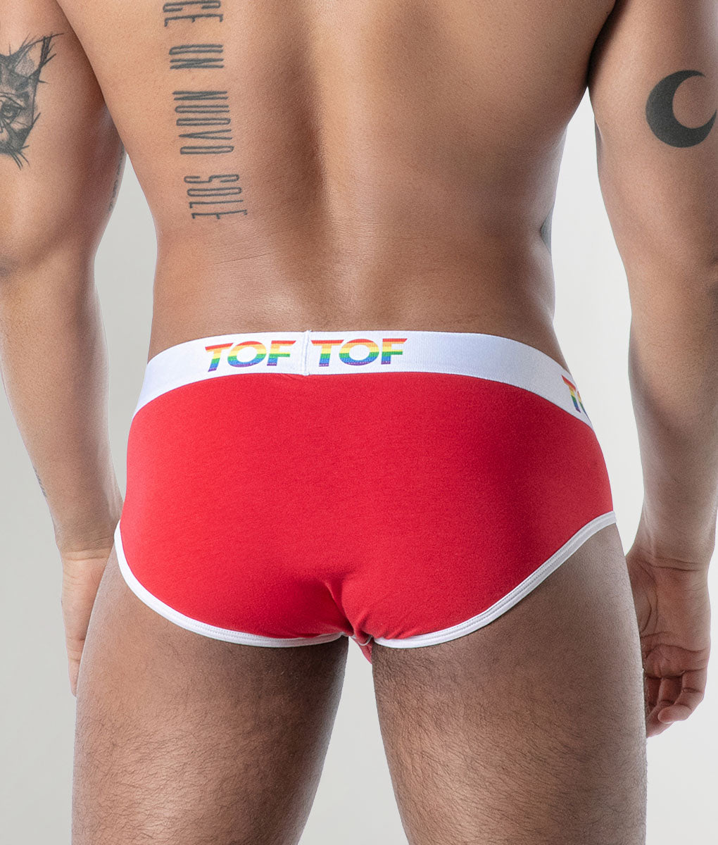 TOF Paris Joyful Pride Brief Red
