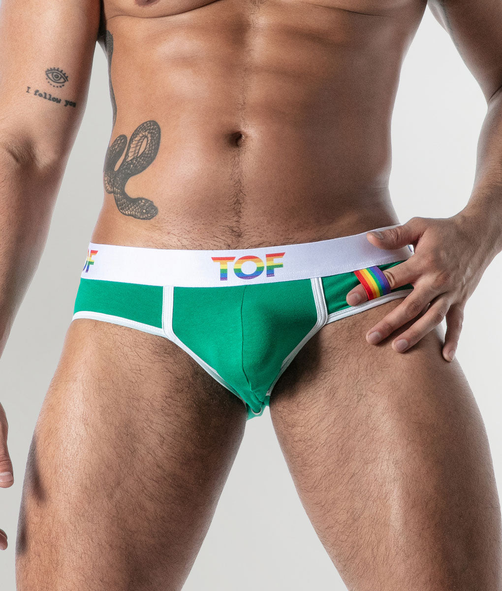 TOF Paris Joyful Pride Brief Vert