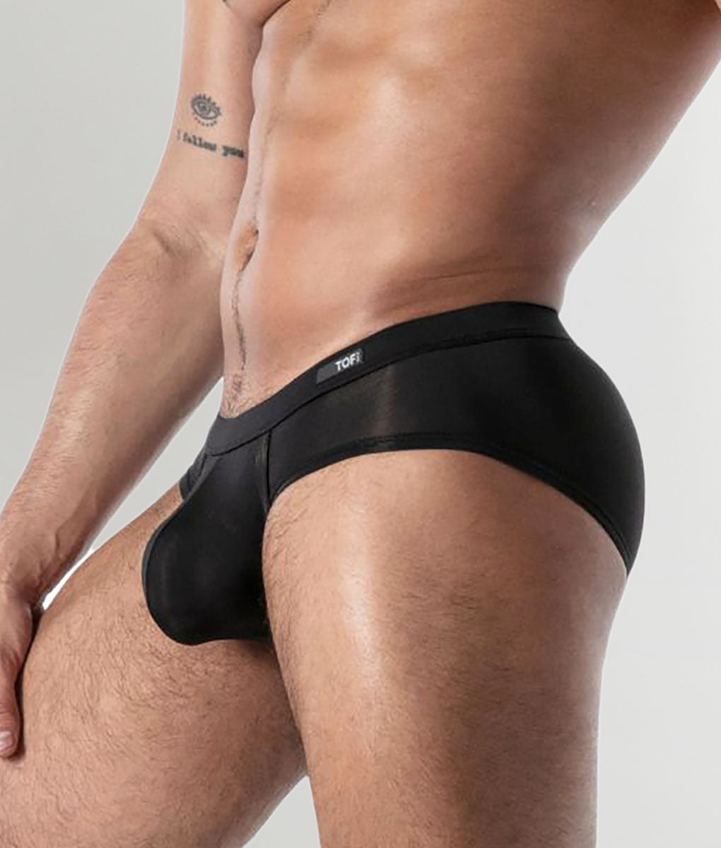 TOF Paris Mon Amour Microfiber Brief Black