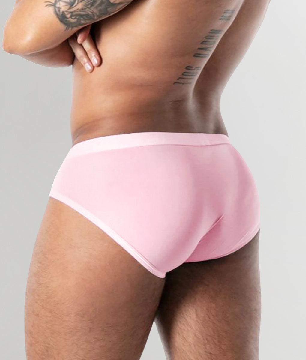 TOF Paris Mon Amour Microfiber Brief Pink