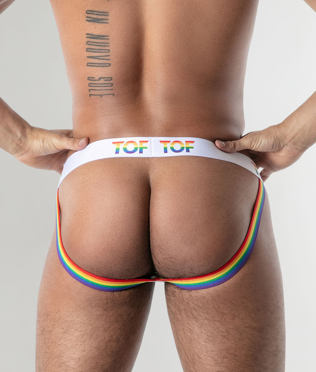 TOF Paris Joyful Pride Jockstrap Orange