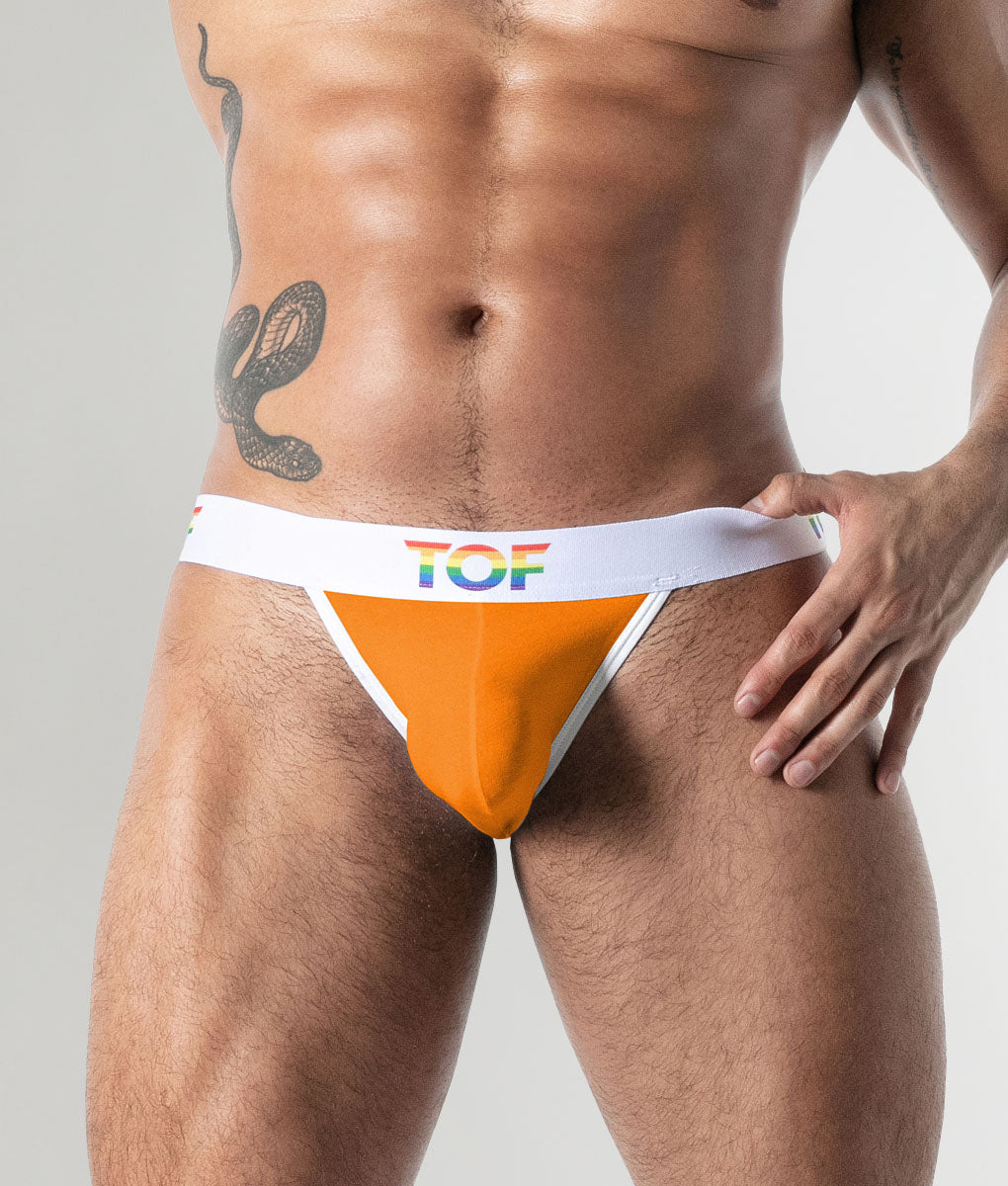 TOF Paris Joyful Pride Jockstrap Orange