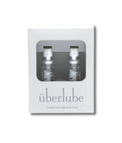 Uberlube Traveler Refill — ingredients list and directions, back label