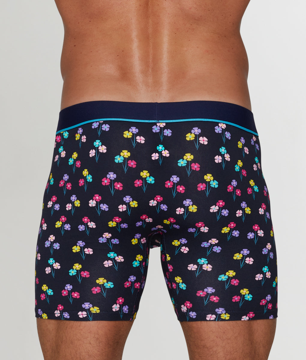 Unsimply Stitched Floral Boxer Brief Unsimply Stitched Floral Boxer Brief Navy