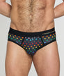 Unsimply Stitched Pride Polka Dot Brief Black