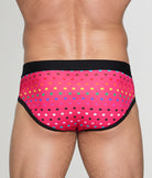 Unsimply Stitched Pride Polka Dot Brief Pink