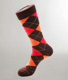 Unsimply Stitched Traditional Argyles Sock Brown