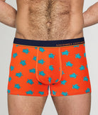 Unsimply Stitched Turtles Trunk Orange-multi