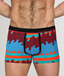 Unsimply Stitched Slime Stripe Trunk Blue-red