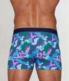 Unsimply Stitched Camo Trunk Unsimply Stitched Camo Trunk Blue-purple
