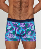 Unsimply Stitched Camo Trunk Unsimply Stitched Camo Trunk Blue-purple