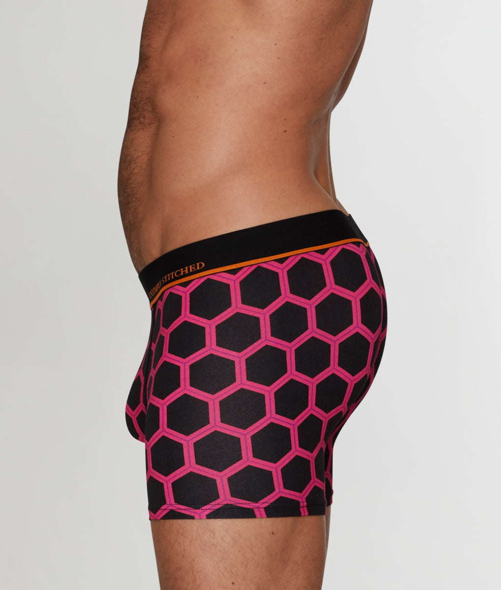 Unsimply Stitched Hive Trunk Unsimply Stitched Hive Trunk Black-pink