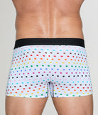 Unsimply Stitched Pride Polka Dot Trunk White