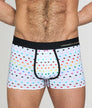 Unsimply Stitched Pride Polka Dot Trunk White