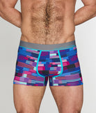 Unsimply Stitched Hatch Stripe Trunk Unsimply Stitched Hatch Stripe Trunk Blue
