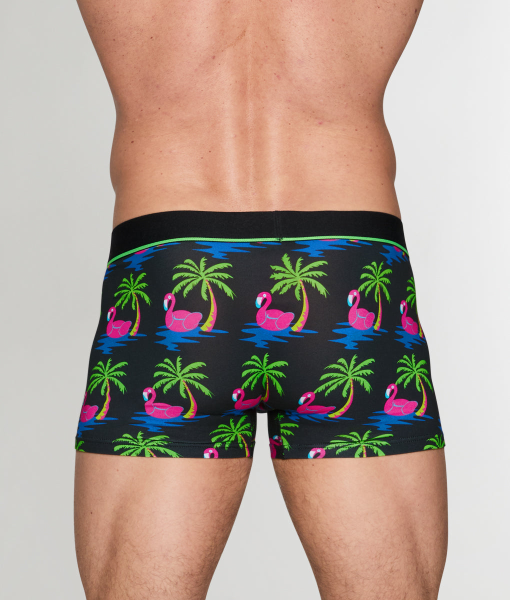 Unsimply Stitched Flamingo Palm Tree Trunk Unsimply Stitched Flamingo Palm Tree Trunk Black