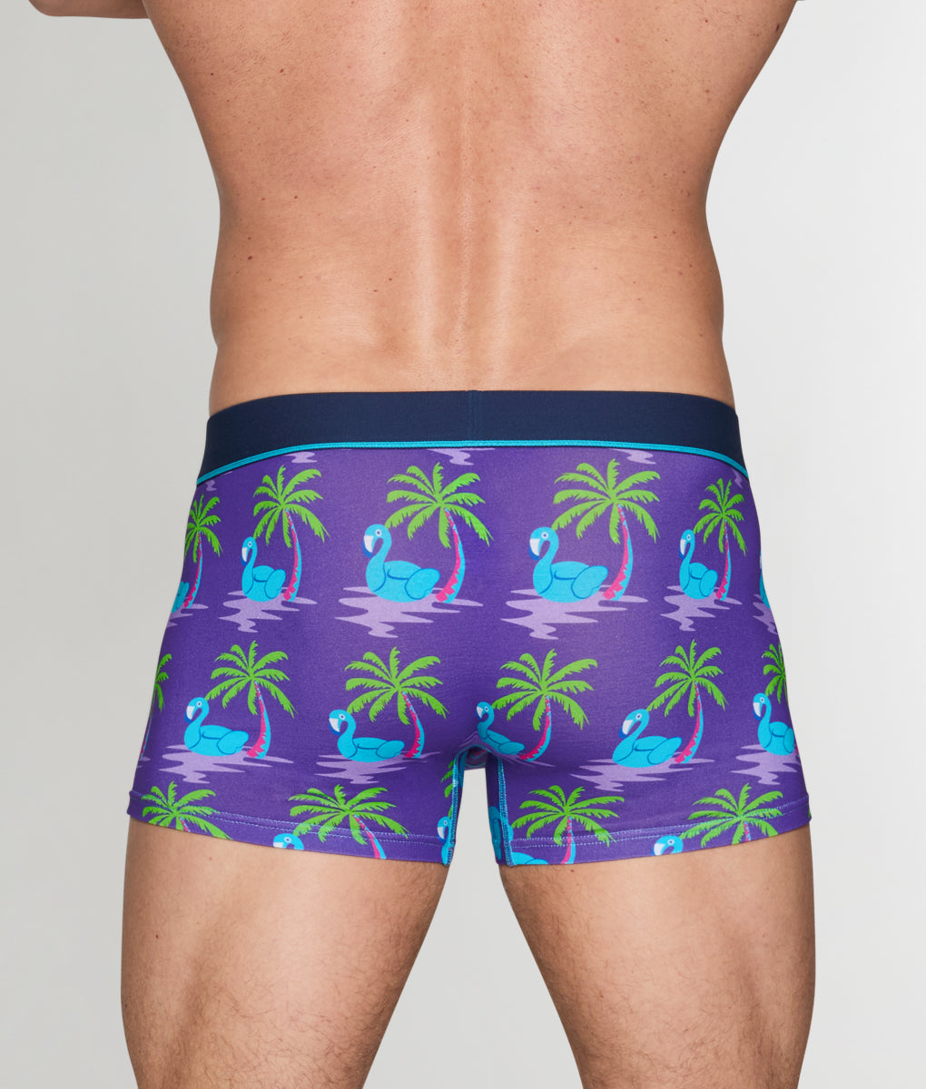 Unsimply Stitched Flamingo Palm Tree Trunk Unsimply Stitched Flamingo Palm Tree Trunk Purple