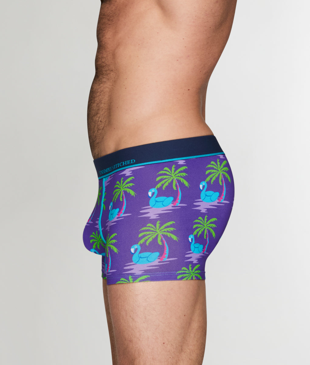 Unsimply Stitched Flamingo Palm Tree Trunk Unsimply Stitched Flamingo Palm Tree Trunk Purple