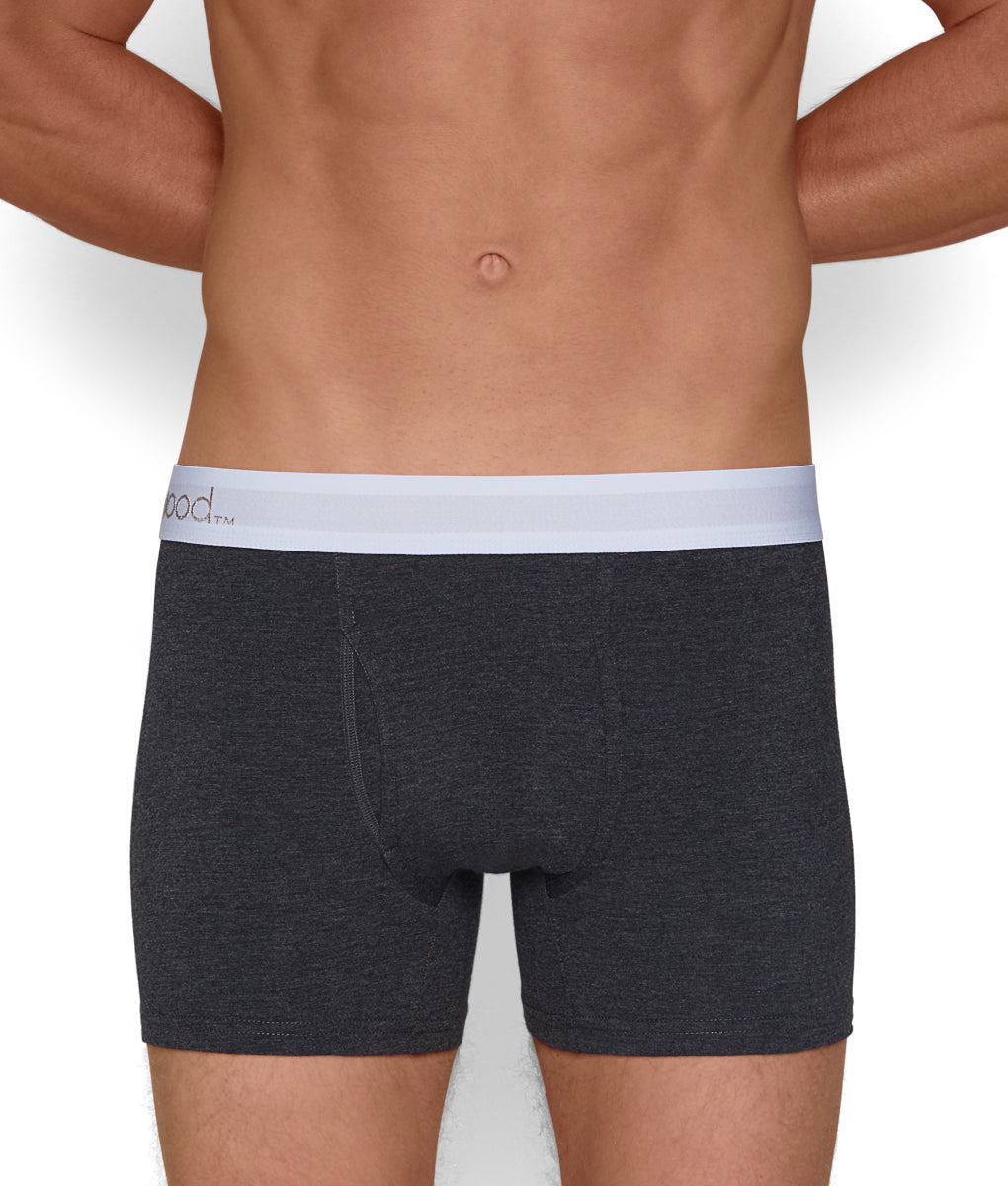Wood Boxer Brief Wood Boxer Brief Charcoal-grey