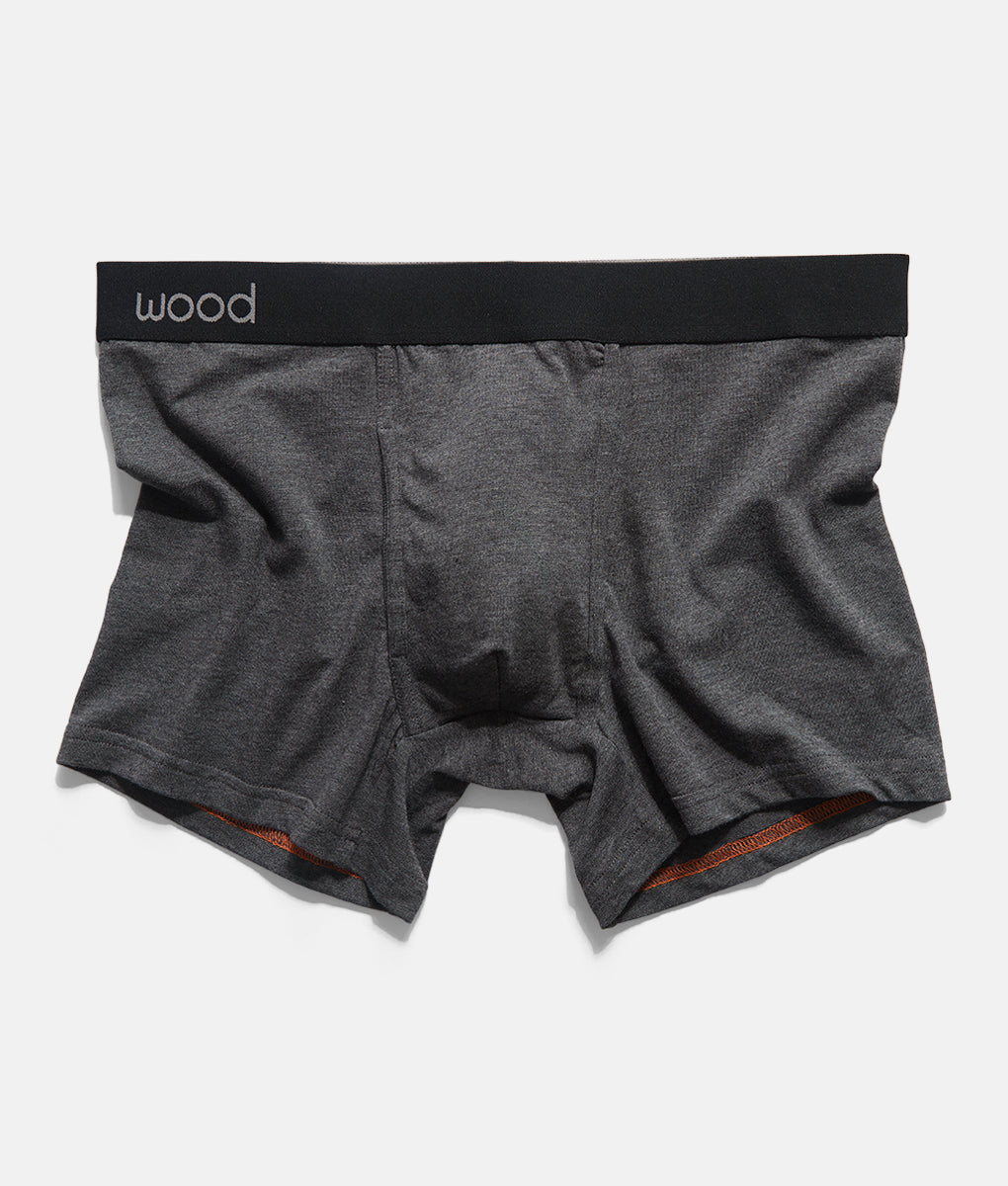 Wood Boxer Brief Wood Boxer Brief Charcoal-grey