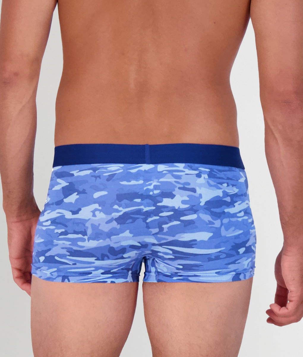 Wood Trunk Blue-camo