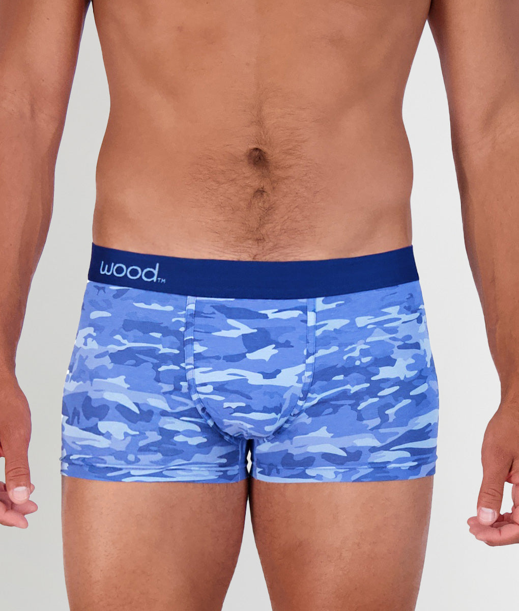 Wood Trunk Blue-camo